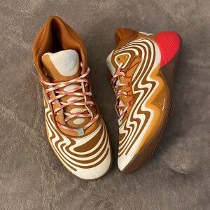 Converse All Star BB Shift CX Gingerbread Orange & White Basketball Shoes